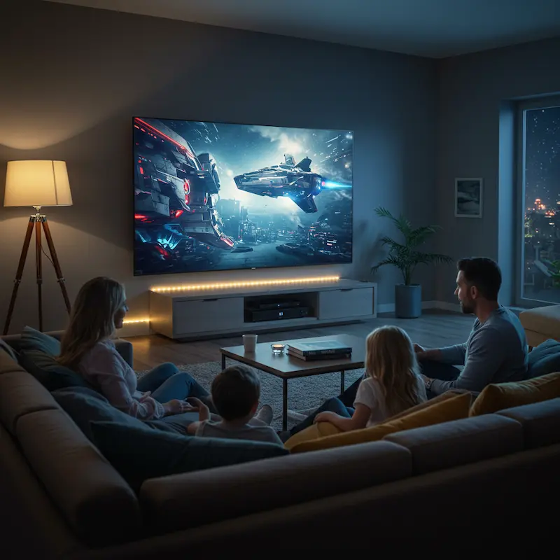 Pessoa utilizando o teste IPTV da AGÊNCIA BR em um tablet